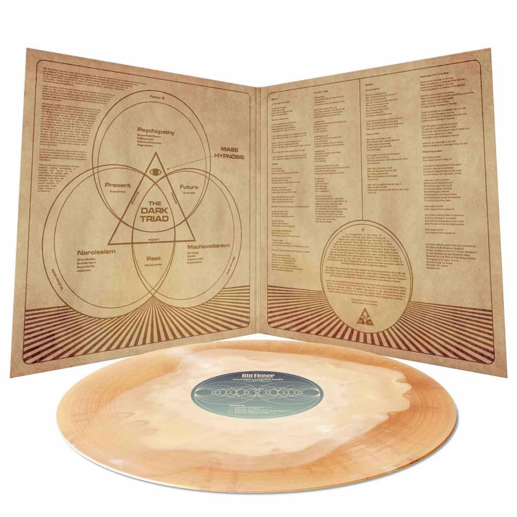 Bill Fisher Vinyl Record Mass Hypnosis and the Dark Triad 4 Gatefold